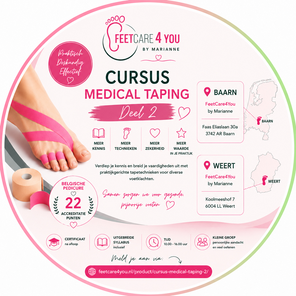 Cursus Medical taping deel 2 - Afbeelding 2