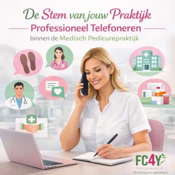 Professioneel Telefoneren binnen de Medisch Pedicurepraktijk (De stem van je praktijk)