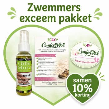 Advies bij verzorging van zwemmers eczeem