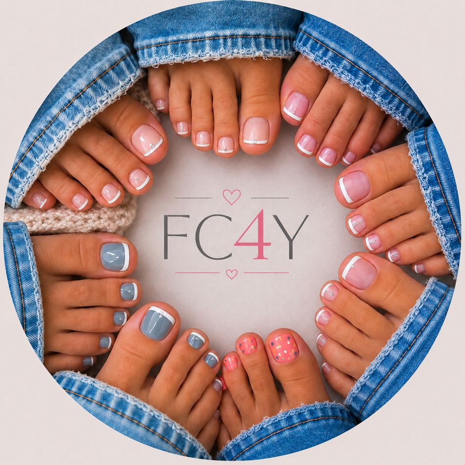 Avondscholing French Gel Pedicure & Nail Design